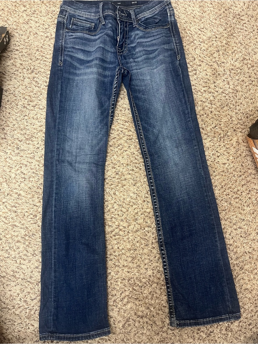 BKE Men’s Dark Blue  Jeans